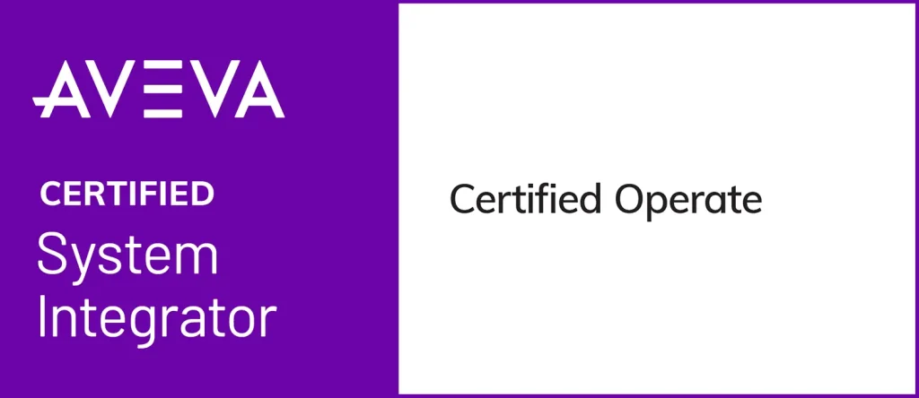 AVEVA Partner Badge Certified System Integrator CO
